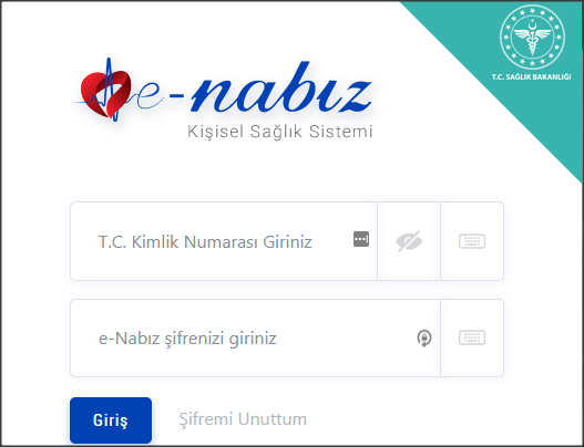 enabiz - e-Nabız-Kişisel Sağlık Sistemi